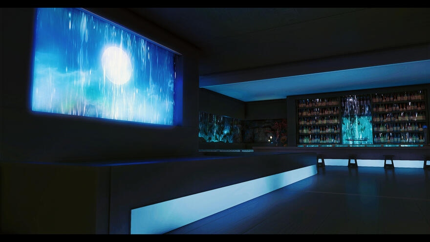 Rainveil Executive Lounge | Materia - Sephirot - Shirogane - Ward 19 - Plot 7