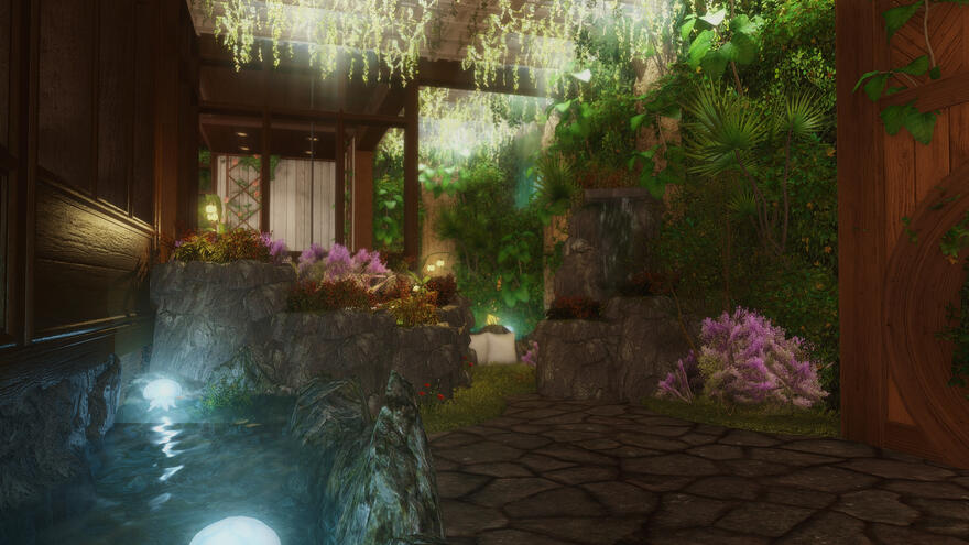 Rainveil Gardens | Materia - Sophia - Lavender Beds - Ward 22 - Plot 28